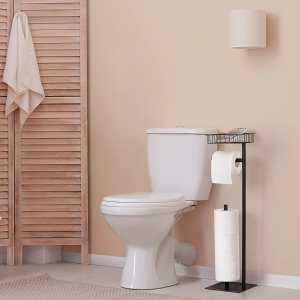史低价：BTY 多功能卫生间纸巾架，厕纸架