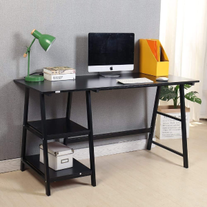 Soges 55英寸电脑桌 简约设计完美空间利用 居家办公必备