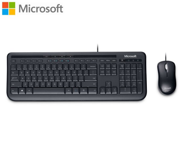 Wired Desktop 600 键鼠套装 - Black