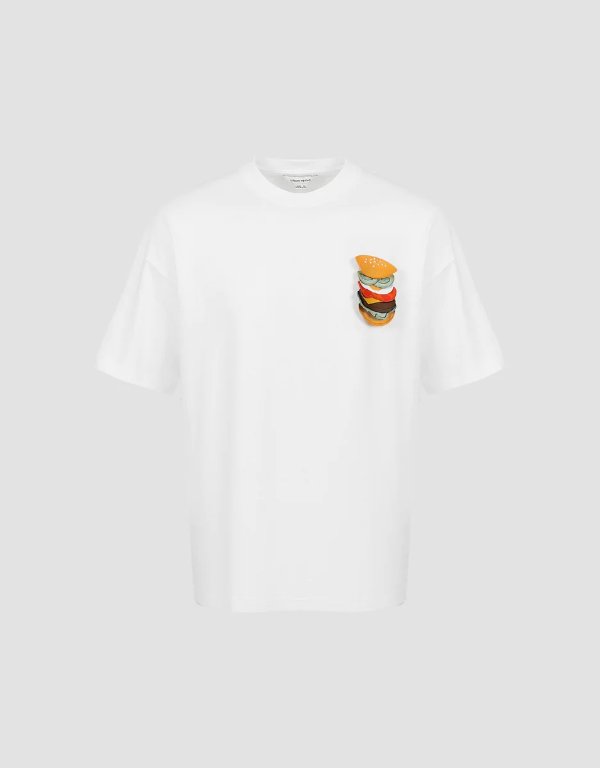 3D汉堡T恤