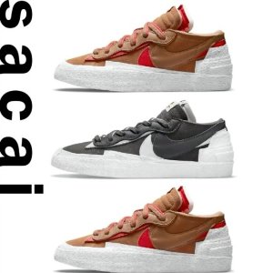 上新：Nike Blazer Low x Sacai联名 两款全新配色 官网已上架
