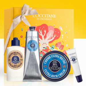 L'Occitane 经典乳木果套装 含4件明星产品