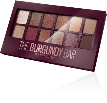 The Burgundy Bar eyeshadow palette