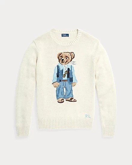 泰迪熊针织衫