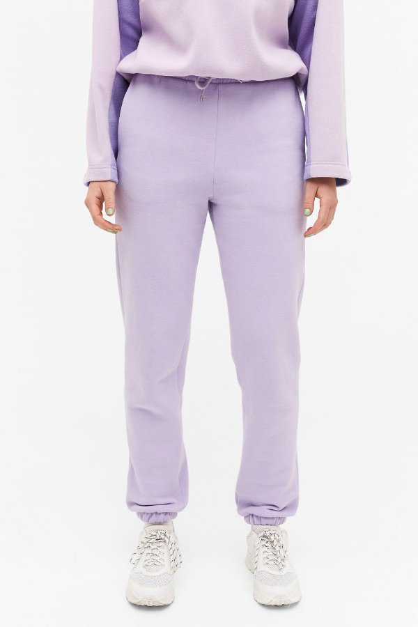 香芋紫运动裤