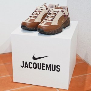 Nike X Jacquemus 联名款现货 麂皮拼接无敌复古感球鞋