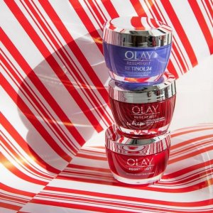 Olay 经典大红瓶 含烟酰胺 高性价比抗老面霜 紫瓶A醇 去皱淡纹
