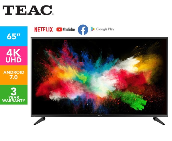 65-Inch A5 Series Android 4K UHD Smart TV