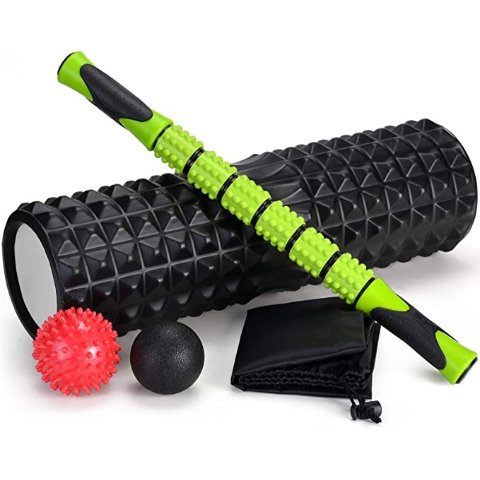 黑色5合1泡沫滚轴