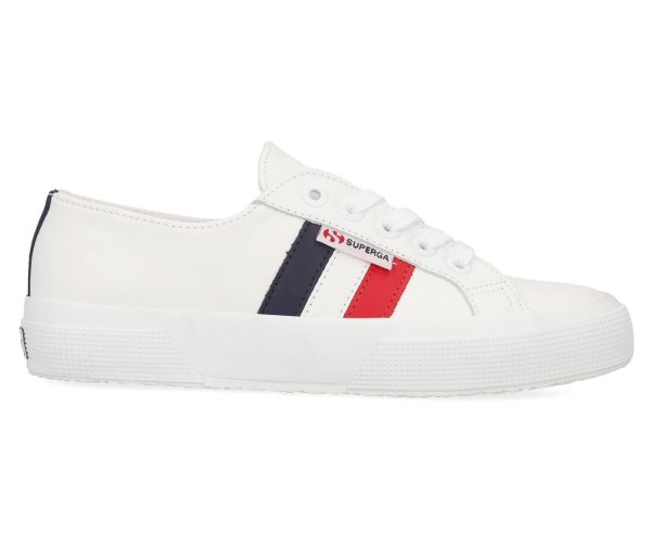 Women's 2750 Leanappau Flagside Sneakers - White/French Flag
