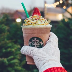 超后一天：Starbucks 星巴克 节日特饮Christmas Tree Frappuccino上市