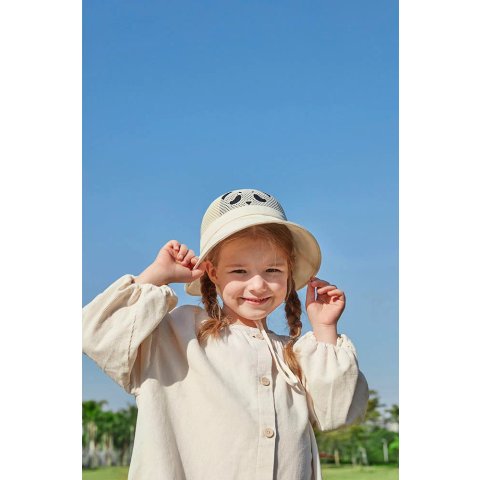 儿童防晒渔夫帽