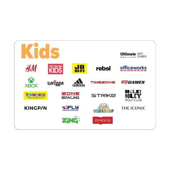 $30 Ultimate Kids Gift Card