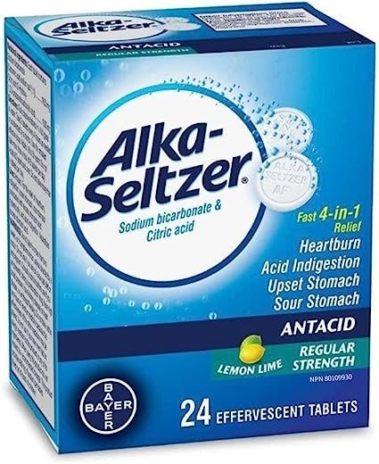 Alka-Seltzer 抗酸胃灼热缓解泡腾片 24片