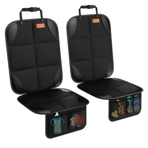 Smart eLf 汽车儿童安全座椅保护垫*2个 加厚可调节 防滑防水