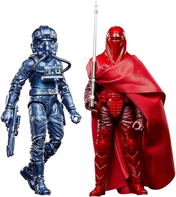 Star Wars 人偶 Royal Guard & TIE Pilot, Star Wars: Return of The Jedi 6-Inch Action Figures (Amazon Exclusive)