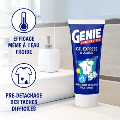 比超市还便宜！7.8折 €1.56收法国万能清洁神器 Génie 洗衣啫喱 轻轻一抹污渍全掉！
