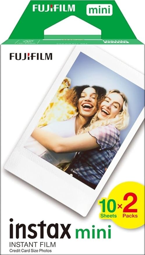 Instax Fujifilm Mini 拍立得白色边框相纸20张