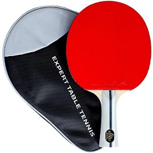 Palio Expert 3.0 Table Tennis Bat & Case - ITTF Approved, Beginner Ping Pong Racket