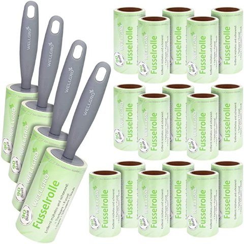 20个替换装粘毛滚筒