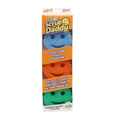 💥史低价💥：Scrub Daddy 笑脸海绵套装 多功能多用途 可爱又实用清洁好帮手