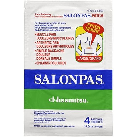 Salonpas 膏药贴 4大片装