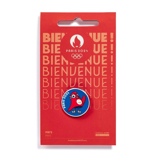 Paris 2024 Olympics吉祥物pin