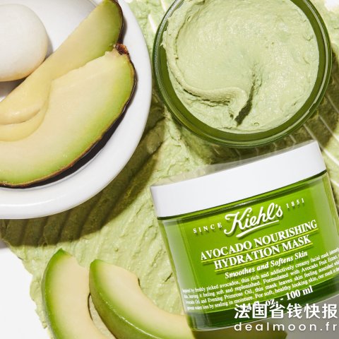 Kiehl s牛油果保湿面膜 100g