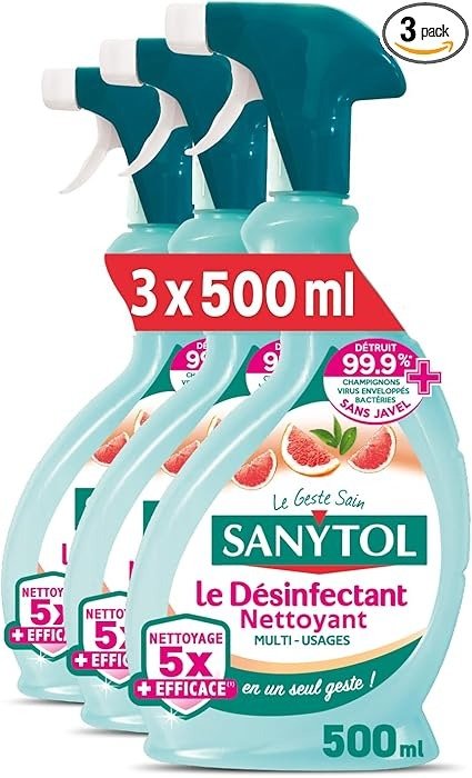 Sanytol 多用途消毒清洁剂 500mlx3瓶