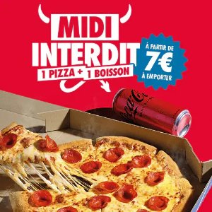 Domino's Pizza达美乐披萨 €7超值套餐上线