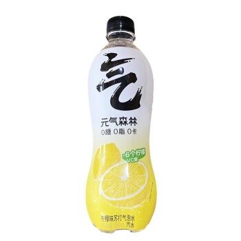 元气森林 柠檬味气泡水 480ml