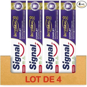 呵护口腔健康SIGNAL牙膏益生元效果 4x75ml