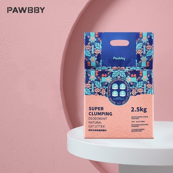 Pawbby 除臭植物猫砂 2.5kg