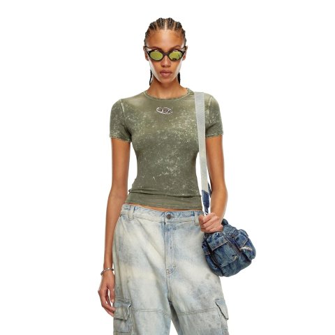 Diesel做旧logoT恤