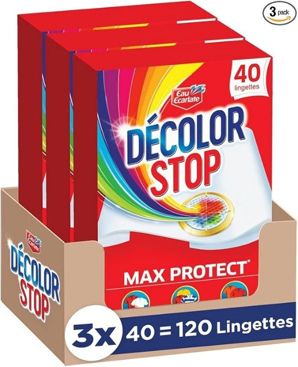 Decolor Stop 防掉色洗衣纸 120张