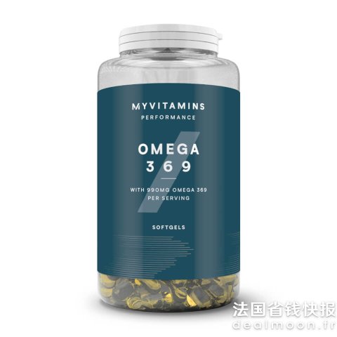 MYPROTEINOmega3/6/9胶囊 120粒