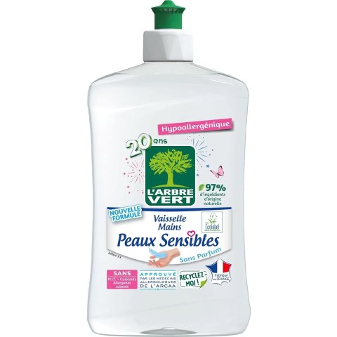 L'Arbre Vert 敏感肌洗洁精 500ml