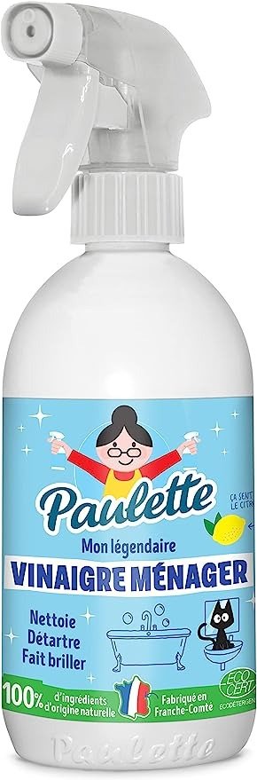 Paulette 柠檬醋多表面清洁喷雾 500ml