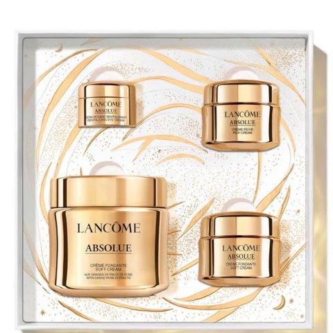 Lancome菁纯Soft面霜50ml+15ml+Riche面霜15ml+眼霜5ml