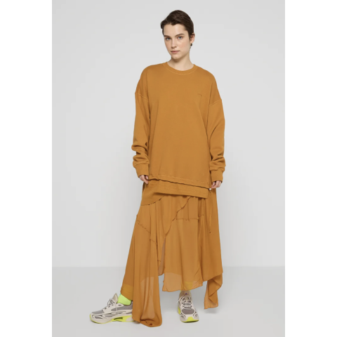 Diesel假两件卫衣裙