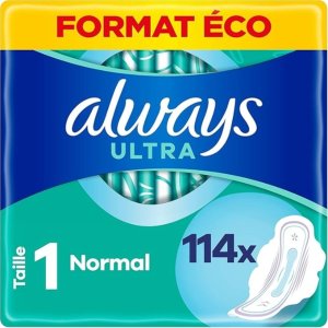 Always 姨妈巾 封面护翼日用款€0.11/片！