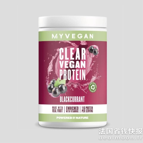 MYPROTEIN纯素透明分离蛋白粉 320g