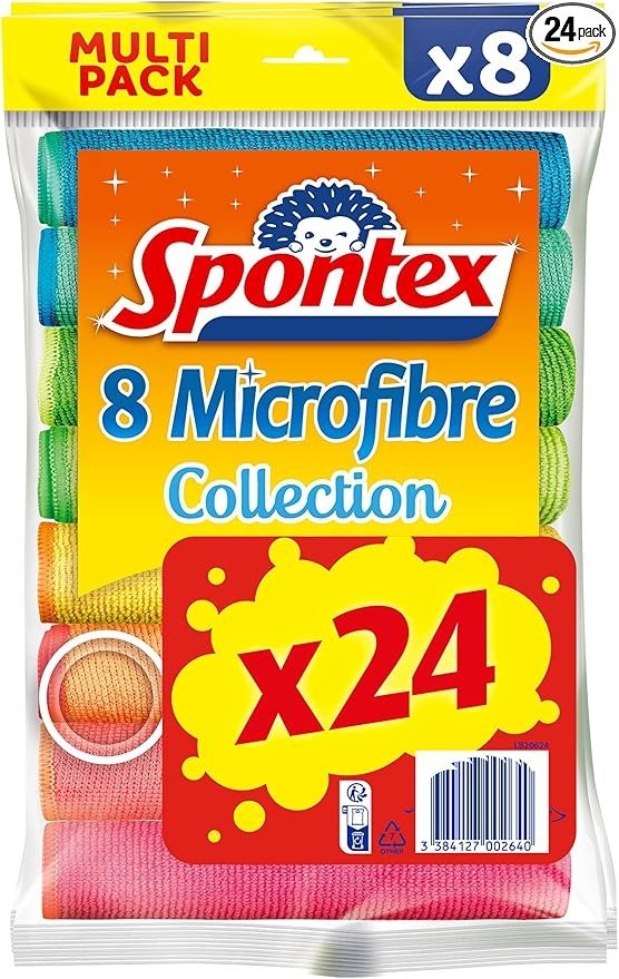 SPONTEX 超细纤维抹布 24块