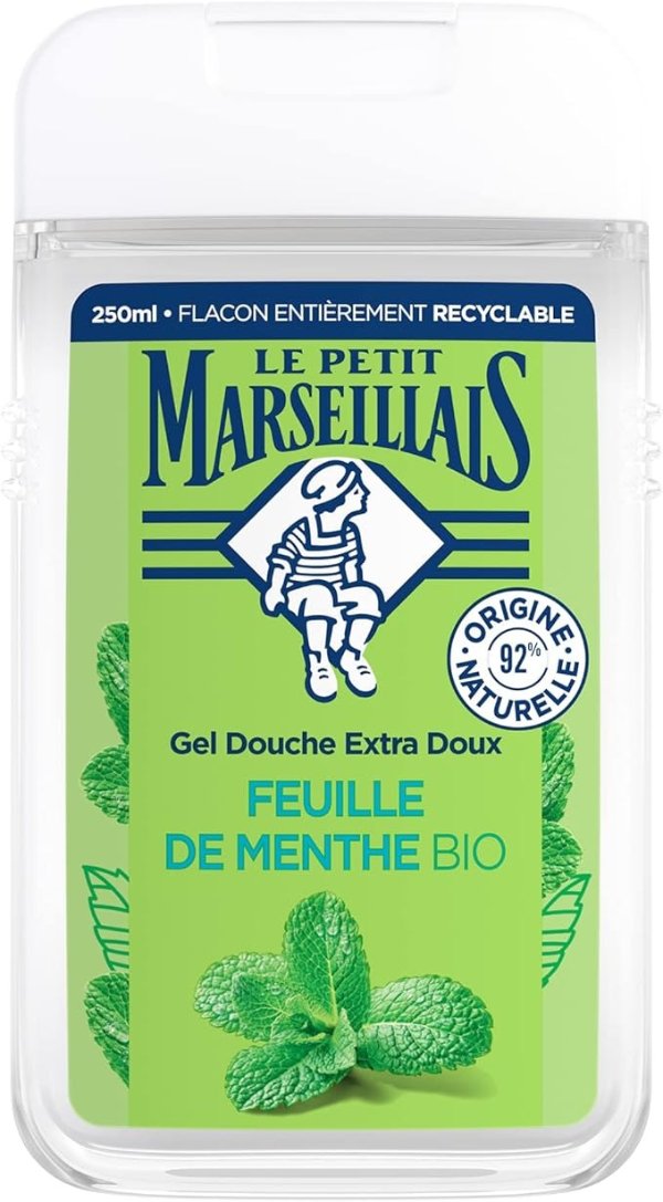 Le Petit Marseillais 有机薄荷沐浴露 250ml