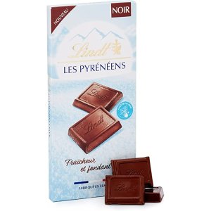 Lindt4件额外95折！冰山巧克力- 黑巧克力 150g