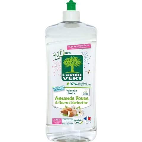 L'Arbre Vert 甜杏仁&杏花洗洁精 750ml