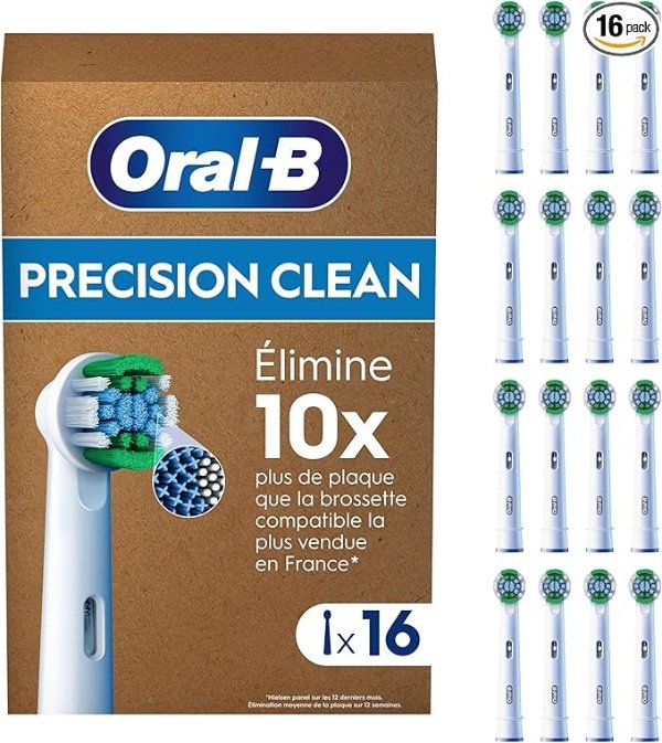 Pro Precision Clean 替换刷头 16支装