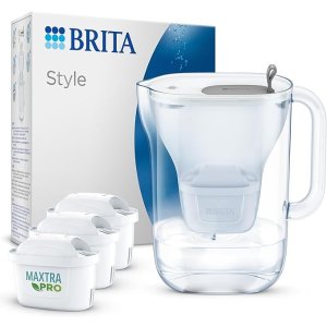 Brita2.5L滤水壶+原装滤芯3个