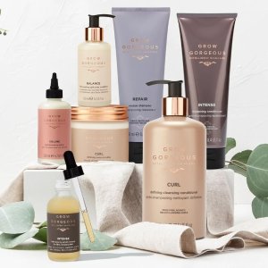 Grow Gorgeous 全线好价 €19收防脱洗发水+护发素套组(值€39)