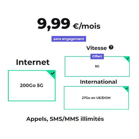 200G流量套餐 5G